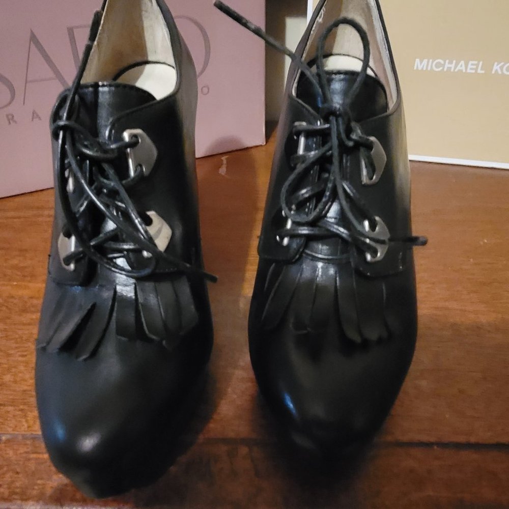 KORS Michael Kors leather wedges - Picture 8 of 12